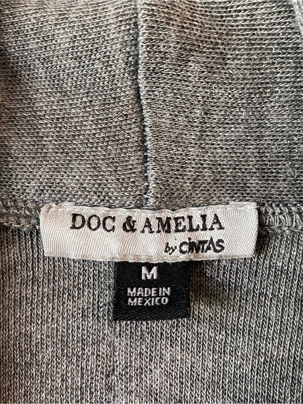 DOC & AMELIA by Cintas Open Front Cardigan. Gray Sweater - Size M